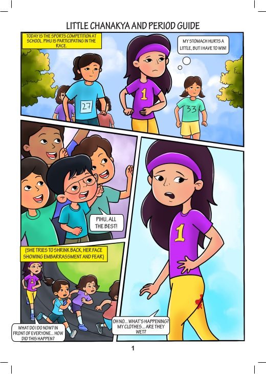 Little Chanakya Period Guide comic art