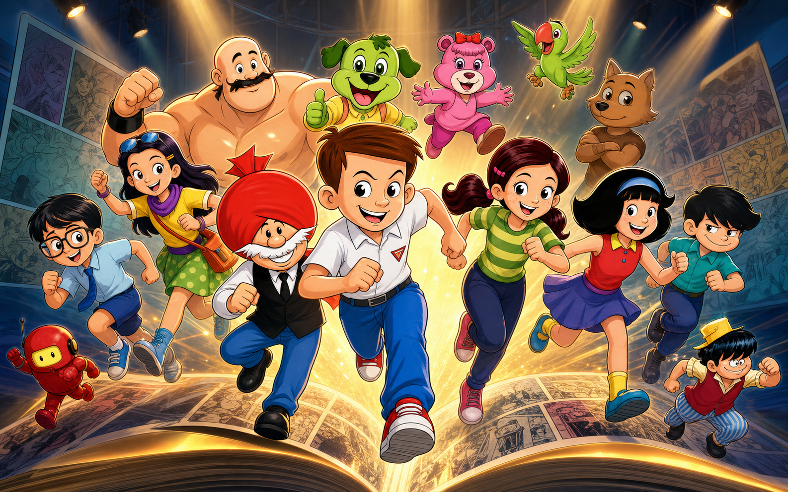Diamond Toons entertainment comics characters