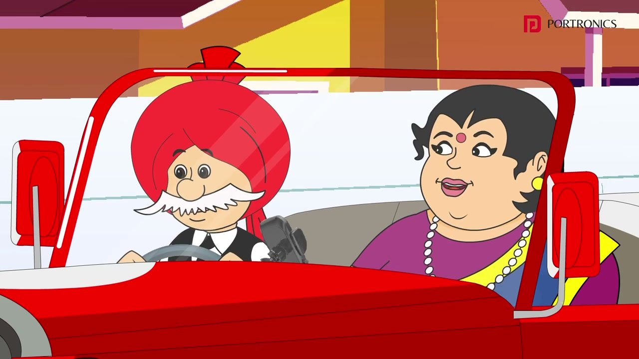 Chacha Chaudhary in a Portronics campaign animation