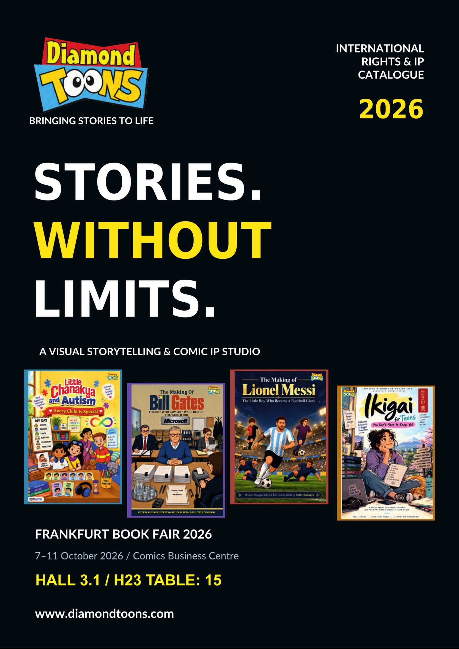 Diamond Toons International Rights and IP Catalogue 2026 cover